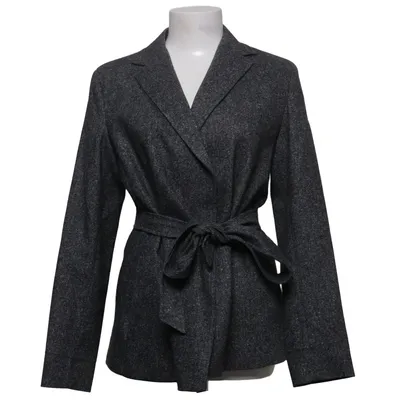 Blazer (Grå) fra Weekend MaxMara Elastan, Polyamid, Polyester, Silke, Viscose, Uld
