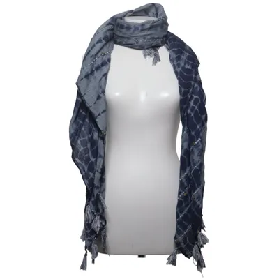 Châle (Bleu, Gris) de Zara Accessories Coton