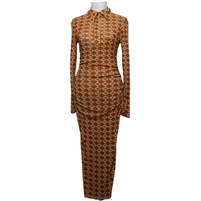 Robe chemise (Marron) de Nanushka
