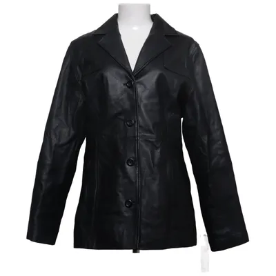 Läderkavaj (Svart) från Kaos Skinn, Polyester