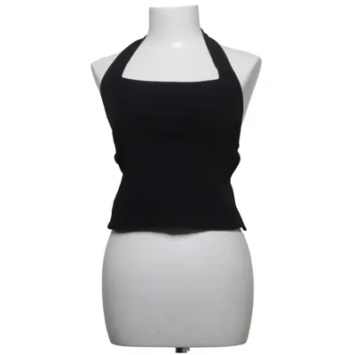 Halternecktopp (Svart) från Gina Tricot Elastan, Polyester