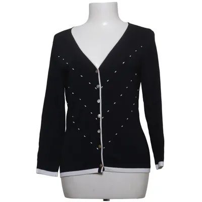Cardigan (Black, White) from Finity Polyamide, Viscose