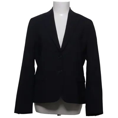 Blazer (Noir) de Cavaliere Femme Élasthane, Laine