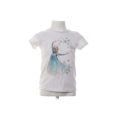 T-shirt (Vit, Blå) från H&M x Disney Bomull