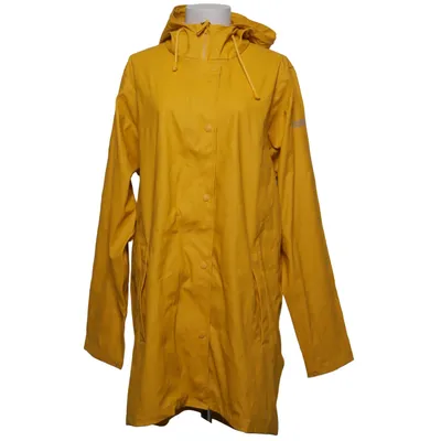 Regnfrakke (Gul) fra Weather Report Polyester