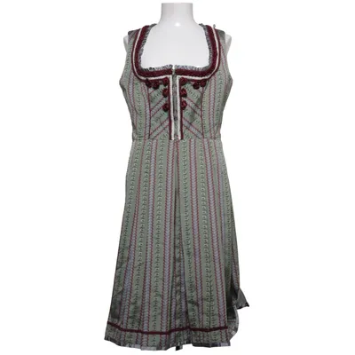 Dirndl (Green, Red, White) from Almsach Cotton, Polyester