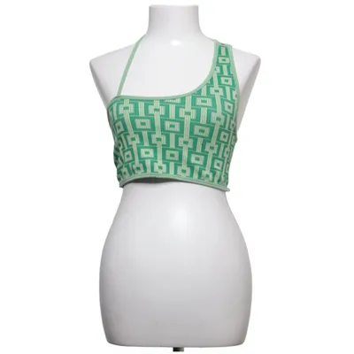 Crop top (Green, Yellow) from Zay