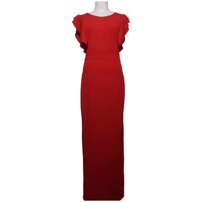 Maxi jurk (Rood) van Wat G Elastaan, Polyester