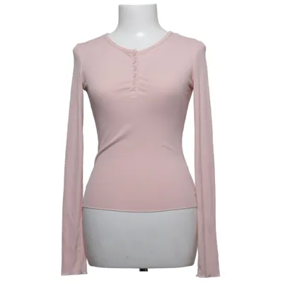 T-shirt manches longues (Rose) de Dazy Élasthane, Polyester