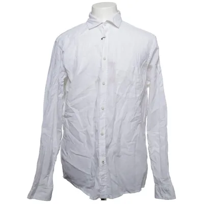 Shirt (Wit) van Watson's Katoen, Linnen
