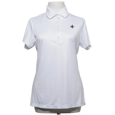 Poloshirt (Wit) van Cross Sportswear Elastaan, Polyester