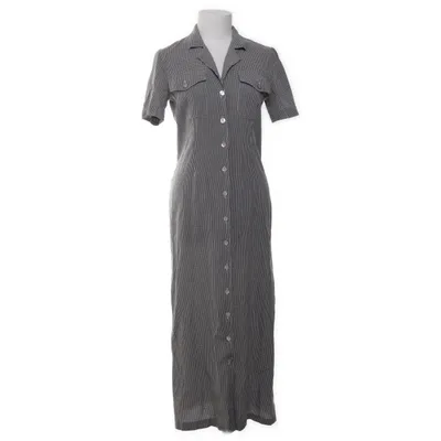 Robe chemise (Noir, Blanc) de Woman Collection H&M Polyester, Viscose
