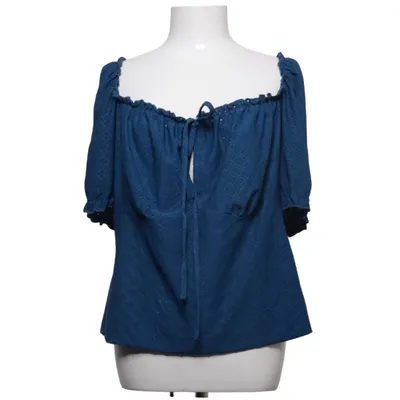 Haut (Bleu) de Shein Curve Élasthane, Polyester