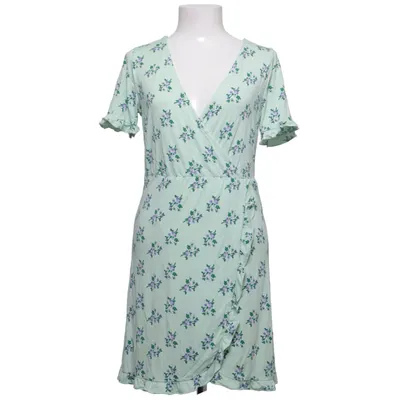 Omlottklänning (Grön, Flerfärgad) från Bubbleroom Elastan, Viskos