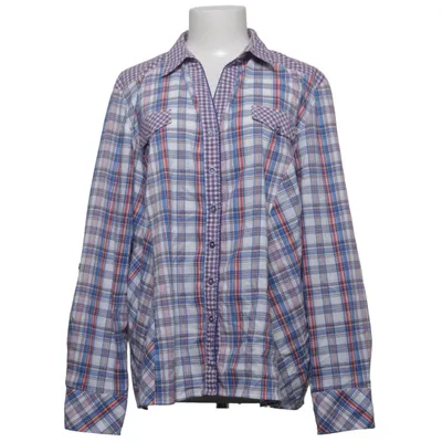Skjorte (Blå, Hvid, Rød) fra Wissmach Bomuld, Elastan, Polyester