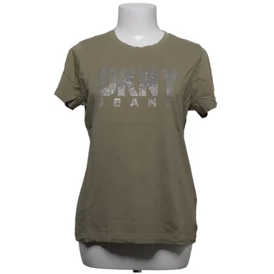 T-shirt (Brown) from DKNY Jeans Cotton, Modal
