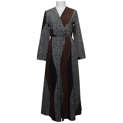 Maxi dress (Black, Brown, White) from Boohoo Polyester