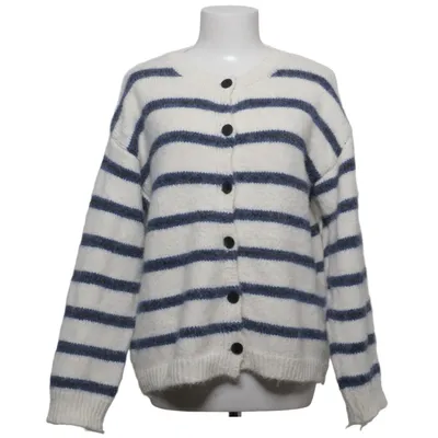 Cardigan (Blauw, Wit) van Luc.ce Elastaan, Polyamide, Polyester, Wol