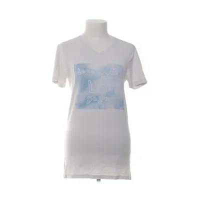 T-shirt (Vit, Blå) från Drew House Bambu, Bomull, Elastan