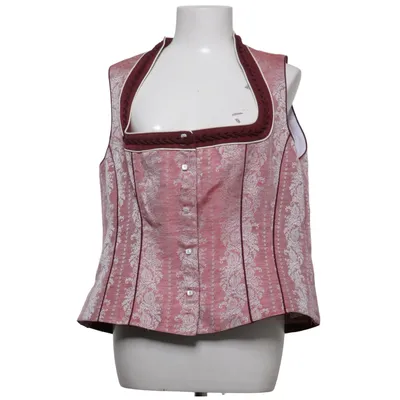 Weste (Rot, Weiß) von Alpina Baumwolle, Leinen, Polyester