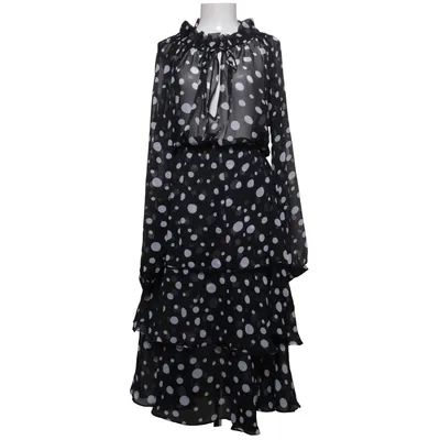Långklänning (High Neck Frill Midi Dress) från NA-KD Polyester