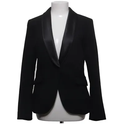 Veste de smoking (Noir) de H&M Élasthane, Polyester, Viscose