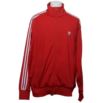 Sports jacket (Red) from Adidas Originals Elastane, Polyester
