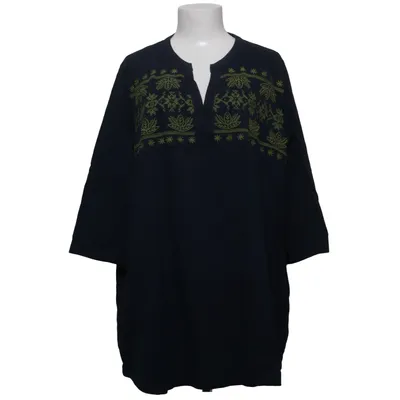 Tunic (Blue, Yellow) from Pure by Ulla Popken Organic cotton