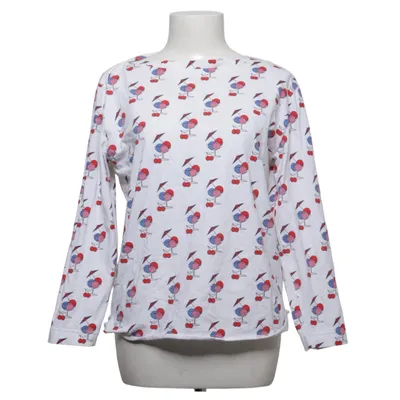 Lange mouwen shirt (Wit, Meerkleurig) van Holly Golightly Katoen, Elastaan