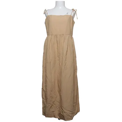Långklänning (Beige) från Uniqlo Bomull, Linne, Lyocell, Polyester