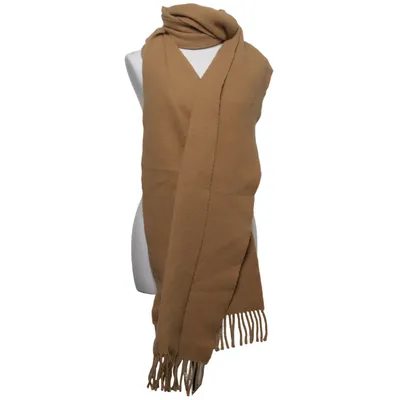 Scarf (Brown) from Totême Polyamide, Wool