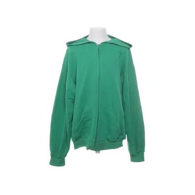Hoodie (Green) from H&M Basic Cotton, Polyester