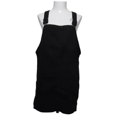 Dungaree dress (Black) from New Look Denim Cotton