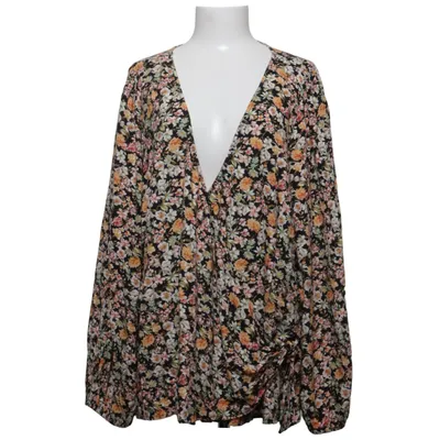 Bluse (Sort, Flerfarvet) fra WE Fashion Viscose