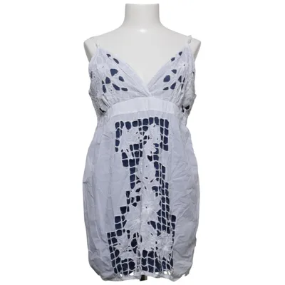 Dress (Blue, White) from Didi Cotton