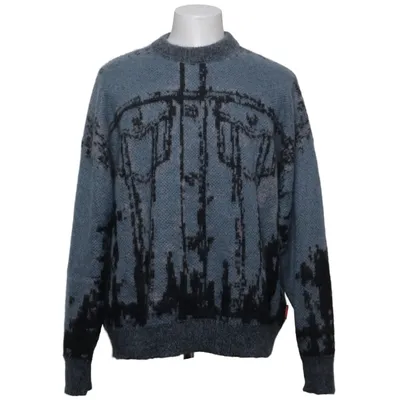 Pull-over (Bleu, Noir, Gris) de Diesel Mohair, Polyamide, Laine