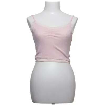 Crop top (Rosa) från Fishbone Bomull, Elastan, Polyester, Viskos