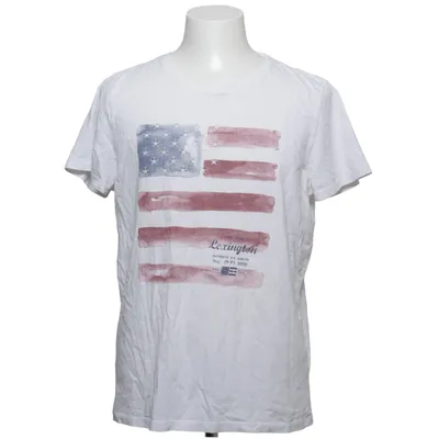T-shirt (White, Blue, Red) from Lexington Cotton