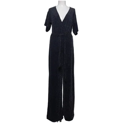 Jumpsuit (Blauw, Zilver) van Misspap Elastaan, Metallvezel, Polyamide