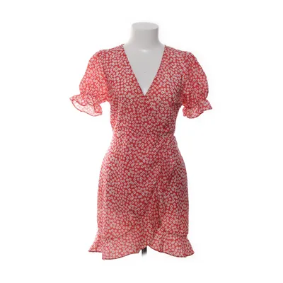 Dress (Red, White, Multicolored) from Chiquelle Polyester