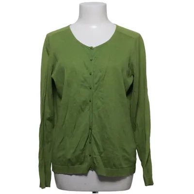 Cardigan (Green) from Xandres Cashmere, Cotton, Silk