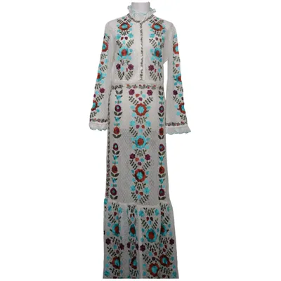 Maxikleid (Weiß, Mehrfarbig) von Antik Batik Baumwolle