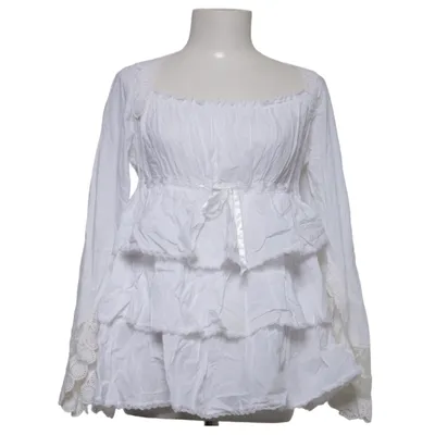 Blouse (White) from Lise Sandahl Cotton