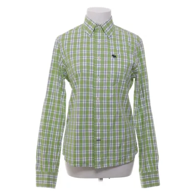 Shirt (Green, White, Blue) from Abercrombie Cotton