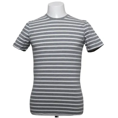 T-shirt (Grijs, Wit) van Bläck Katoen, Elastaan