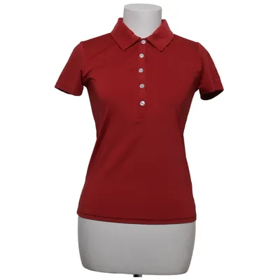 Pikétröja (Röd) från Abacus Elastan, Polyester
