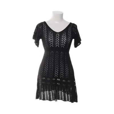 Dress (Black) from KNIT Polyamide, Polyester, Viscose