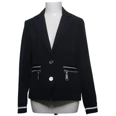 Blazer (Schwarz) von Création L Elasthan, Polyester