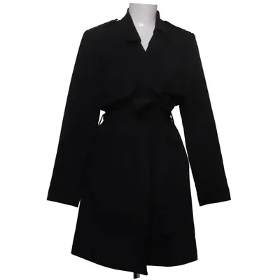 Trenchcoat (Zwart) van Flash Woman City Elastaan, Polyester