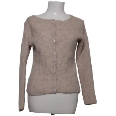 Cardigan (Beige) from La Maille Sézane Acetate, Alpaca wool, Cotton, Mohair, Polyamide